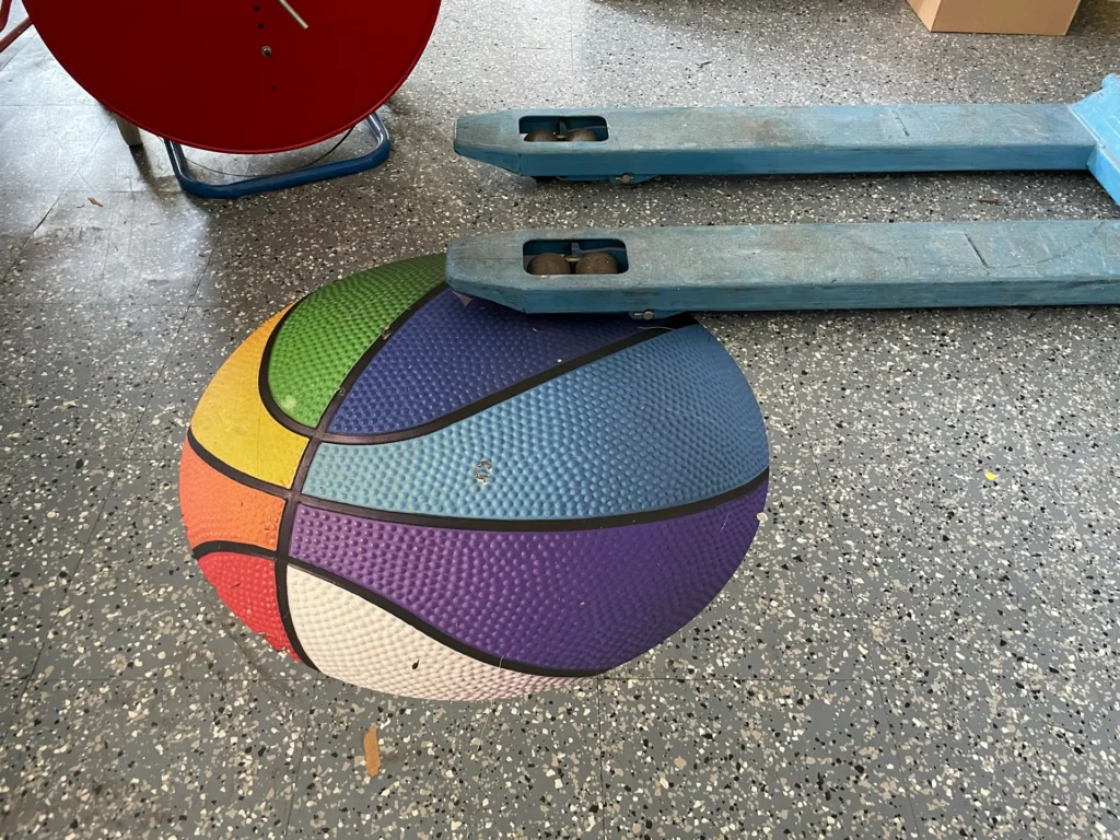 Bodenaufkleber